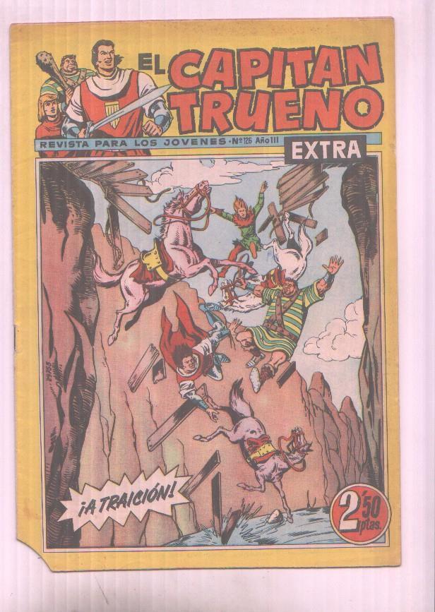 El Capitan Trueno Extra numero 126 (numerado 2 en trasera)