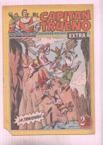 El Capitan Trueno Extra numero 126 (numerado 2 en trasera)