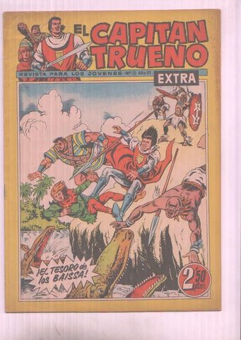 El Capitan Trueno Extra numero 131 (numerado 2 en trasera)