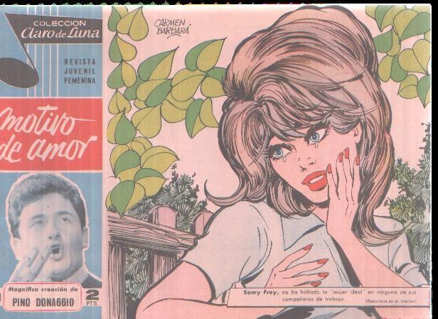 Claro de Luna numero 231: Cancion de Pino Donaggio (numerado 4 en trasera)