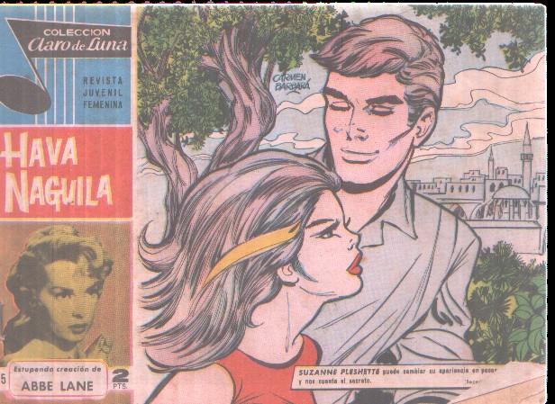 Claro de Luna numero 215: Cancion de Abbe Lane (numerado 3 en trasera)