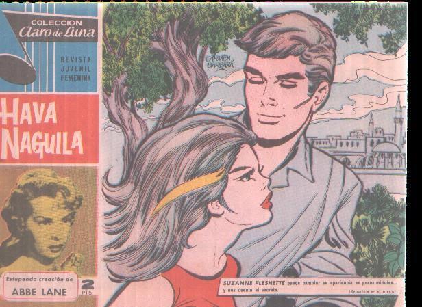 Claro de Luna numero 215: Cancion de Abbe Lane (numerado 2 en trasera)