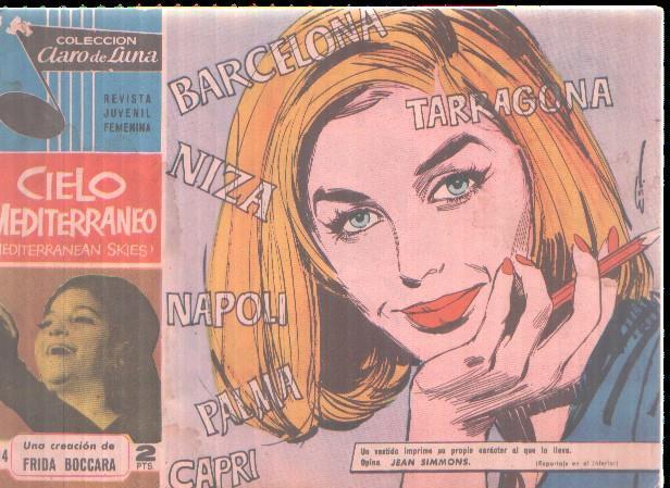 Claro de Luna numero 214: Cancion de Frida Boccara (numerado 2 en trasera)