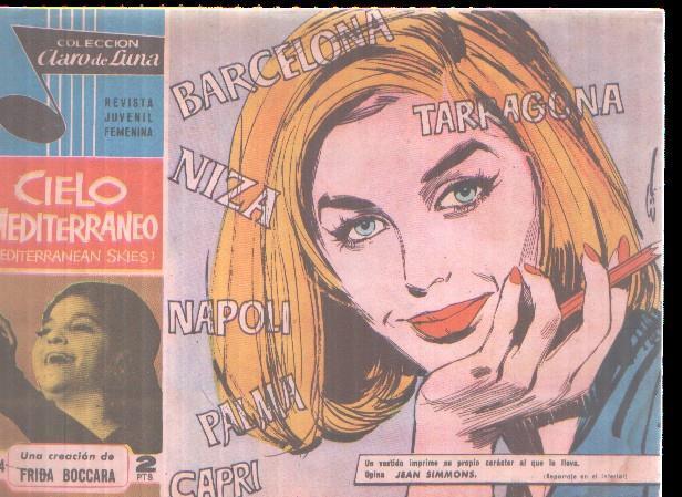 Claro de Luna numero 214: Cancion de Frida Boccara (numerado 1 en trasera)