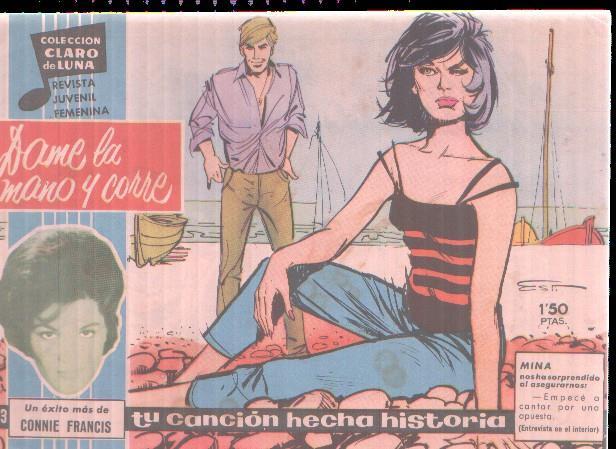 Claro de Luna numero 203: Cancion de Connie Francis (numerado 2 en trasera)