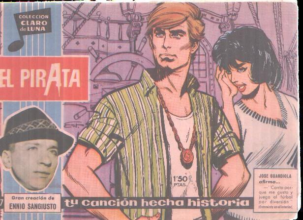 Claro de Luna numero 197: Cancion de Ennio Sangiusto (numerado 1 en trasera)
