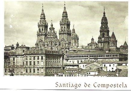 POSTAL A6735: Vista parcial de Santiago de Compostela
