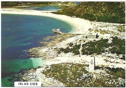 POSTAL A6732: Islas Cies