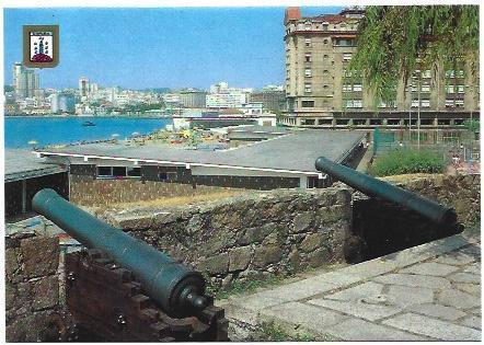 POSTAL A6728: Paseo del Parrote en La Coruña
