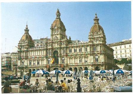 POSTAL A6727: Plaza de Maria Pila en La Coruña