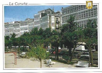 POSTAL A6724: Calle de la Marina en La Coruña