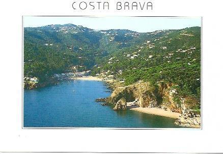 POSTAL A6750: Playa de Sa Riera en la Costa Brava