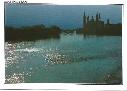 POSTAL A6746: Rio Ebro en Zaragoza