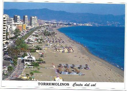POSTAL A6698: Playa de Torremolinos