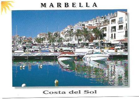 POSTAL A6692: Marbella, puerto