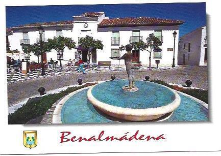 POSTAL A6689: Plaza de España en Benalmadena