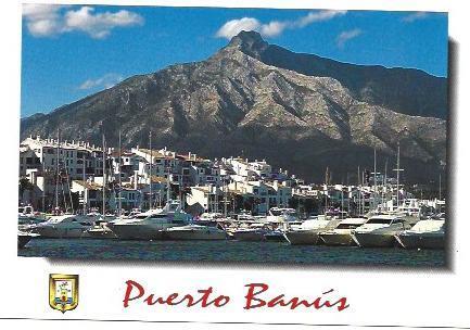POSTAL A6688: Puerto de Marbella