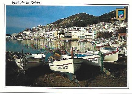 POSTAL A6714: Vista parcial de Port de la Selva