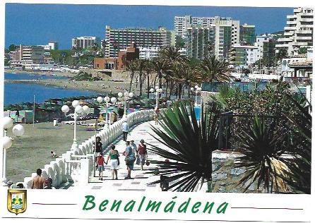 POSTAL A6704: Castillo El bil-Bil en Benalmadena