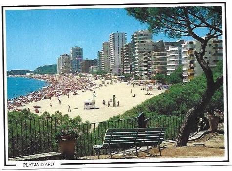POSTAL A6809: Playa Grande en Platja d'Aro