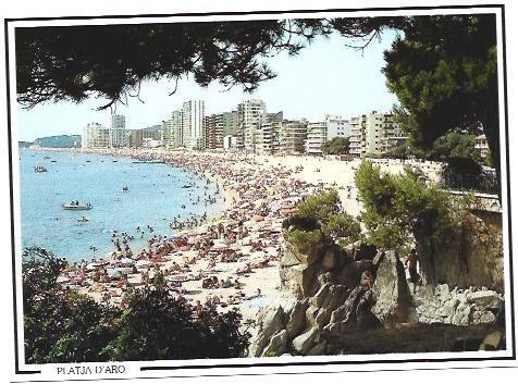 POSTAL A6806: Vista general de Platja d'Aro