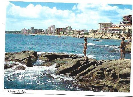 POSTAL A6805: Rocas en Platja d'Aro