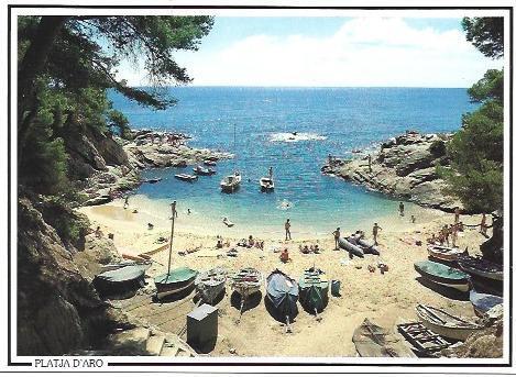 POSTAL A6804: Cala Sa cova en Platja d'Aro