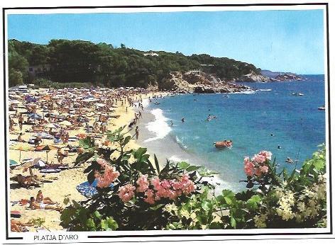 POSTAL A6802: Platja d'Aro, Cala Rovira