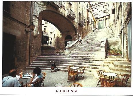 POSTAL A6801: Pujada de Sant Domenech en Girona