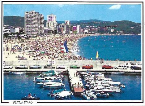 POSTAL A6803: Platja d'Aro, vista general