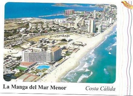POSTAL A6796: La Manga del Mar Menor, Hotel Entremares