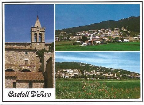 POSTAL A6812: Castell d'Aro