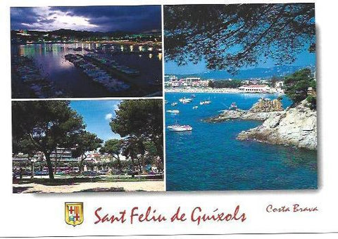 POSTAL A6814: Vistas de Sant Feliu de Guixols
