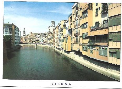 POSTAL A6827: Casas sobre el Onyar en Girona