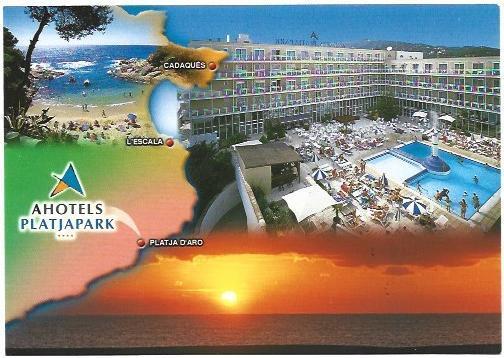 POSTAL A6818: Ahoteles Platjapark