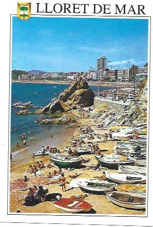 POSTAL A6770: La Caleta en Lloret de Mar