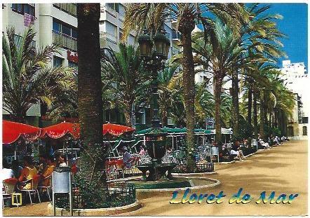 POSTAL A6769: Vista parcial de Lloret de Mar