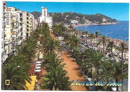 POSTAL A6767: Vista de Lloret de Mar