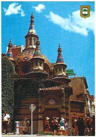 POSTAL A6764: Iglesia parroquial de Lloret de Mar