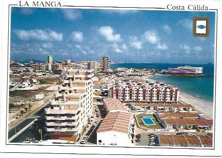 POSTAL A6789: Vista general de La Manga del Mar Menor