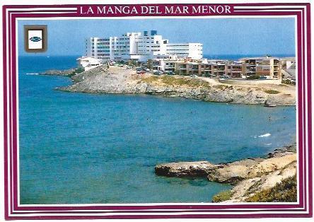 POSTAL A6786: Vista parcial de La Manga del Mar Menor