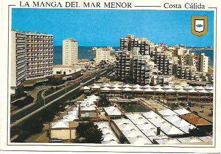 POSTAL A6784: Vista de La Manga del Mar Menor