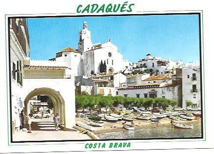 POSTAL A6782: Iglesia de Cadaques