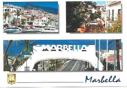 POSTAL A6685: Vistas de Marbella