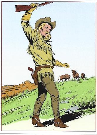 POSTAL A6591: Bufalo Bill