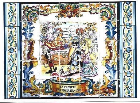 POSTAL A6610: Exposicio Valenciana 1909