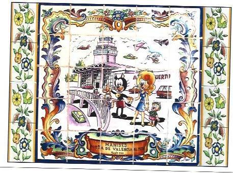 POSTAL A6607: Manises, Porta de Valencia al mon