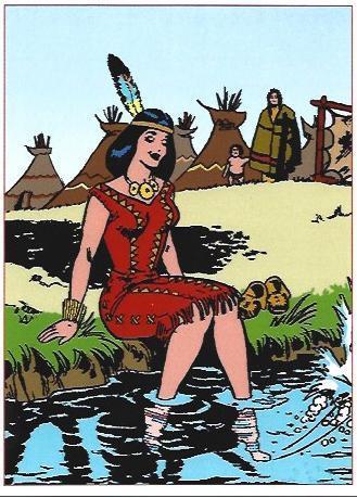 POSTAL A6595: Agua Plateada