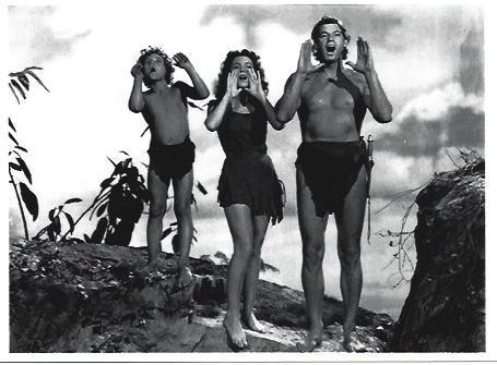 POSTAL A6558: La familia de Tarzan