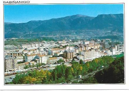 POSTAL A6614: Vista general de Sabañanigo